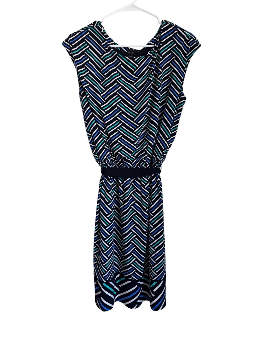 Worthington Geometric Print Dress